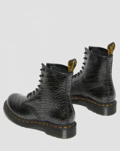 Flash Sale 1460 Wild Croc Leren Veterlaarzen WOMENS Veterlaarzen|Enkellaarzen