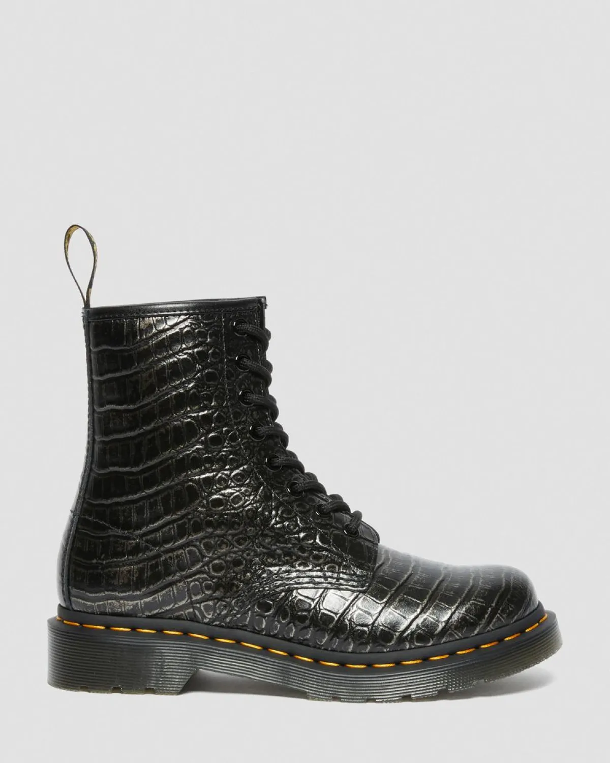 Flash Sale 1460 Wild Croc Leren Veterlaarzen WOMENS Veterlaarzen|Enkellaarzen