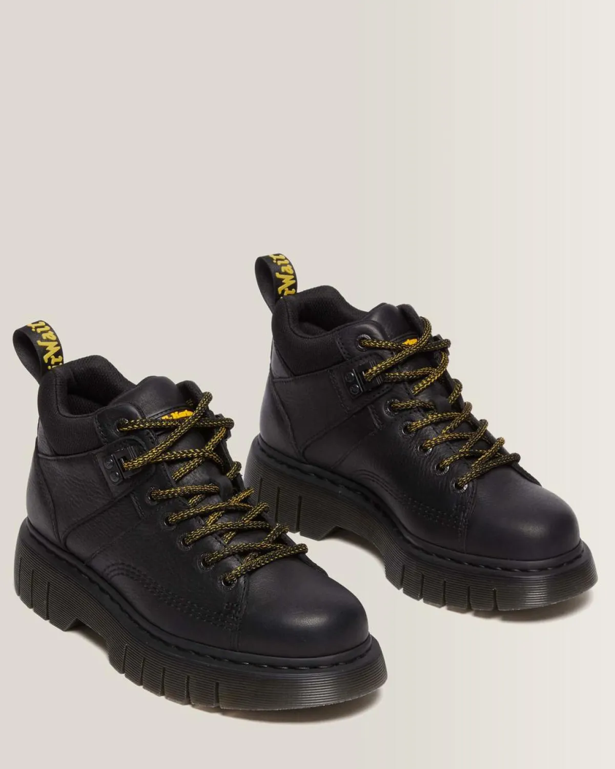 Clearance Woodard Leren Veter Enkellaarzen UNISEX Utility Laarzen|Casual Stijlen