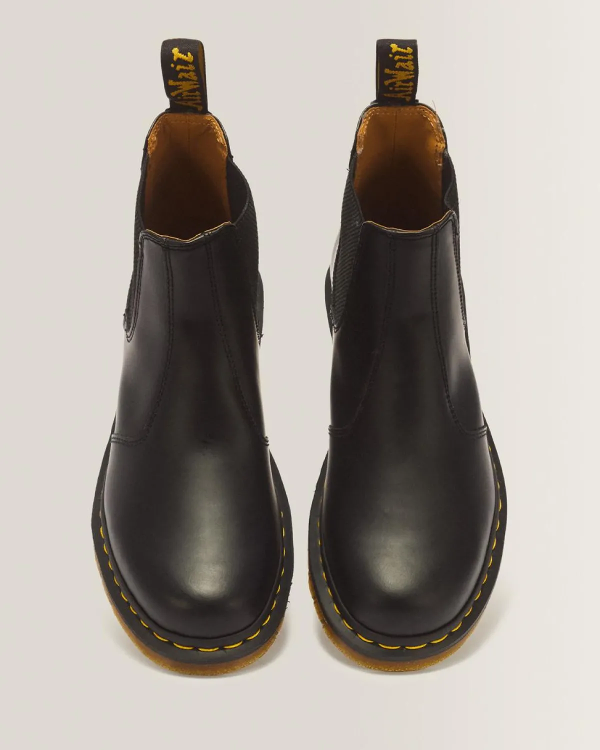 Hot 2976 Yellow Stitch Smooth Leren Chelsea Boots TRENDING-STYLES-UK Originals|Trending Stijlen
