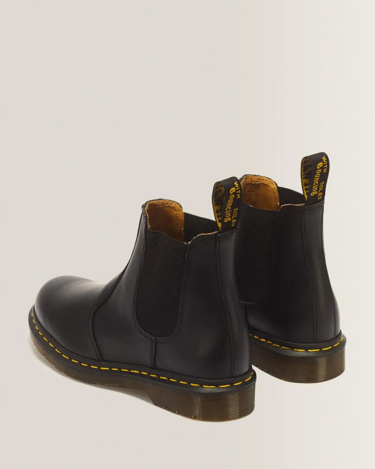 Hot 2976 Yellow Stitch Smooth Leren Chelsea Boots TRENDING-STYLES-UK Originals|Trending Stijlen