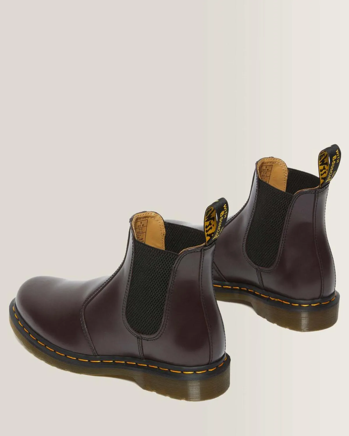 Flash Sale 2976 Yellow Stitch Smooth Leren Chelsea Boots TRENDING-STYLES-UK Originals|Trending Stijlen
