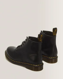 Sale 101 Yellow Stitch Smooth Leren Enkellaarzen WOMENS Enkellaarzen|Veterlaarzen